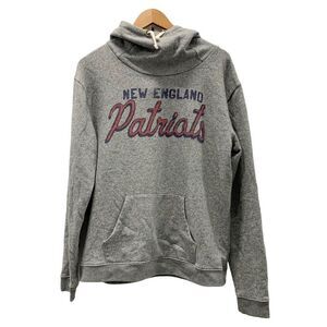 Junk Food x NFL New England Patriots Sz L hooded sweatshirt hoodie grey football